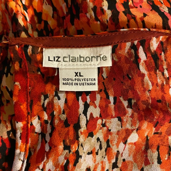 Ladies XL dressy tank with sewn in spaghetti strap camisole - Picture 3 of 13